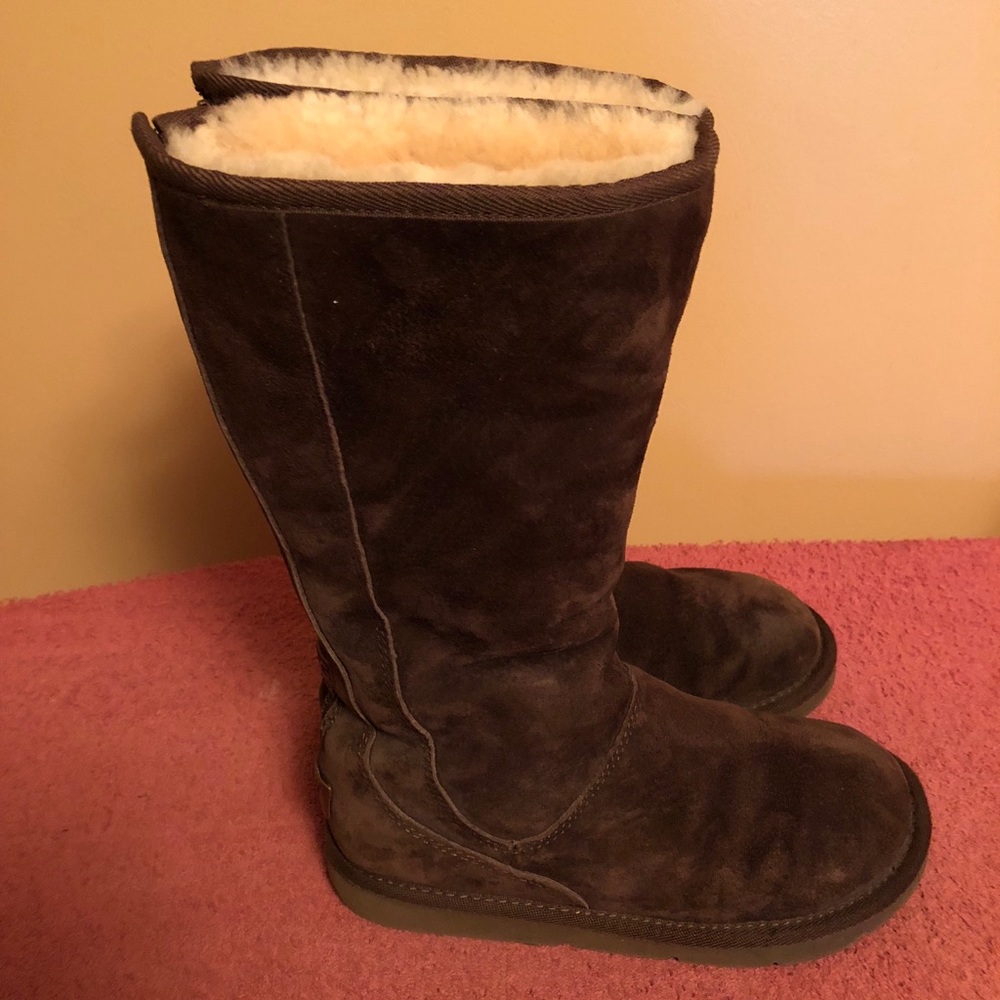 Chocolate Brown Authentic Uggs.